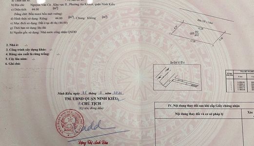 Bán Nhà Góc 2 Mặt Tiền Đường Nguyễn Văn Cừ Nối Dài.