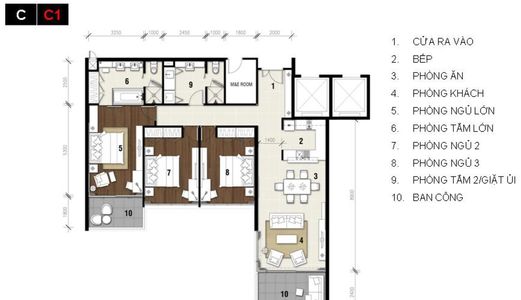 Bán Căn Hộ Nghỉ Dưỡng 3 Phòng Ngủ Ocean Vista