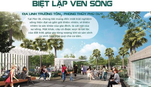 Pier 9 Khu Biệt Thự Phố Ven Sông