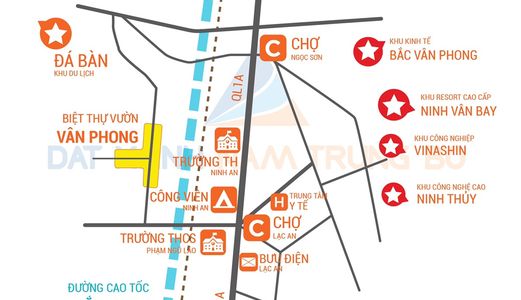Đất Nền Đặt Khu Kinh Tế Vân Phong 555 Triệu - 200M2. Liên Hệ 0782078386