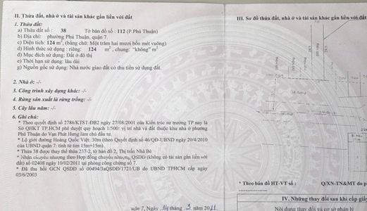 Bán Đất Mặt Tiền Đường Hoàng Quốc Việt .Diên tích: 5X25M. Đường 30M. Giá 12 Tỷ .