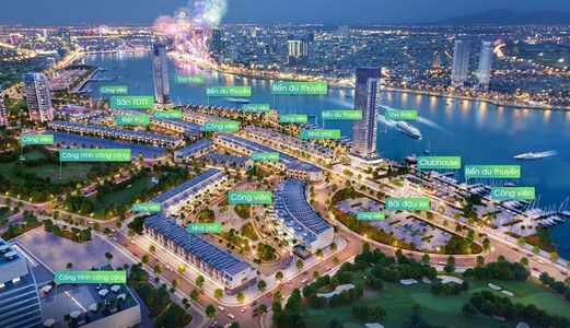 Bán Căn Nhà Biệt Thự 2 Mặt Tiền Cạnh Bền Du Thuyền Đà Nẵng