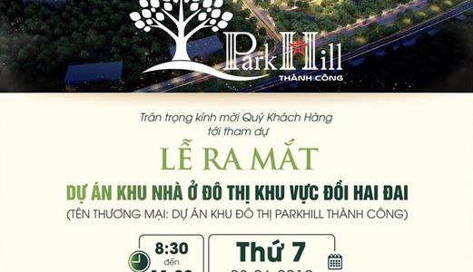 Đất Nền Xây Theo Sở Thích Chỉ Có Tại Park Hill Thanhd Công Vĩnh Yên
