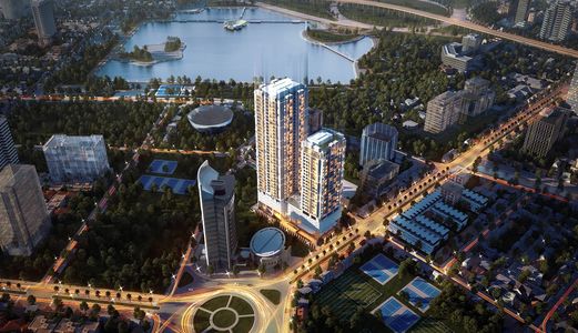 Chung Cư Cao Cấp Skypark Residence, Công Viên Cầu Giấy, Từ 2.750 Tỷ (63,3M2) Đến 6.6 Tỷ (128,6M2)