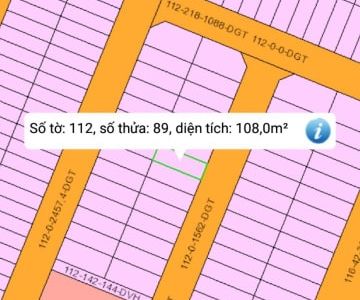 Cần Bán Lô Đất  Diện Tích 108M2 Giá 850 Triệu