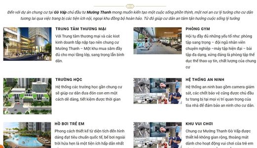 Dự Án Chung Cư Mường Thanh Gò Vấp