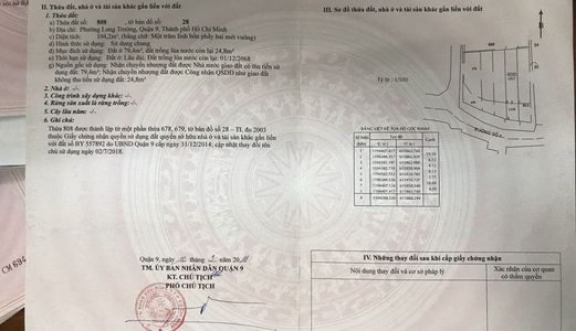 Bán Đất Quận 9, Đất Mặt Tiền Sổ Riêng Đường Số 1 Nguyễn Duy Trinh 