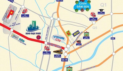 Đất Vòng Xoay An Lạc Mặt Tiền 40M