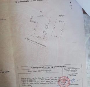 Bán Nhà 2 Tầng Sau Lưng Nhà Mặt Tiền Trần Cao Vân Vị Trí Quá Đệp Kiệt Thông 