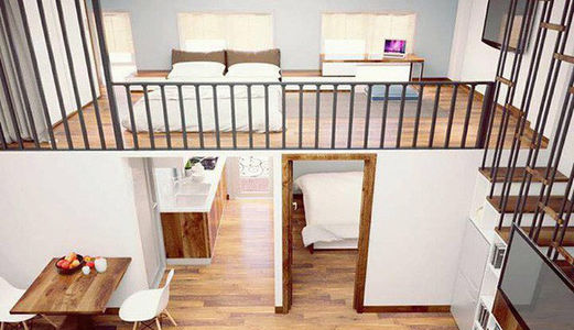 Căn Hộ Duplex 40M2 Ngay Lotte Mart Quận 7