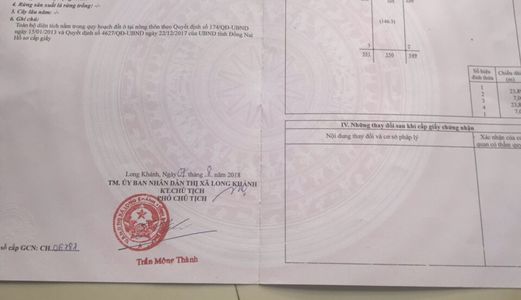 Sở Hữu Đất Tp Long Khánh Chỉ Từ 10Tr/m2 Kdc Quy Hoạch Đồng Bộ, Cơ Sở Hạ Tầng Hoàn Thiện Nhận Nền Xây Ngay.