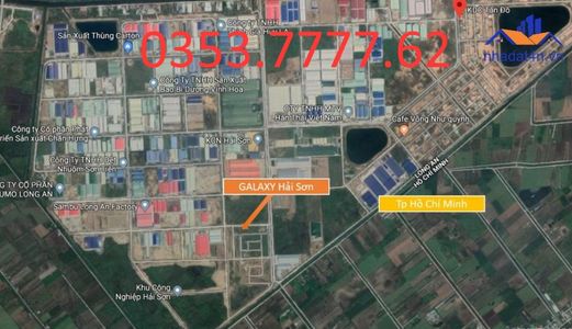 Galaxy Hải Sơn - Phố Vàng Chuyên Gia Trong Lòng Khu Công Nghiệp. Cđt Bán 10 Lô Nội Bộ 0353777762
