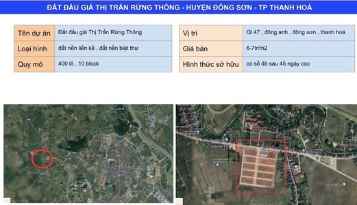 Đất Đấu Giá Nhà Nước Mặt Đường Ql 47 Giá Chỉ 650 Tr Mặt Tiền 5X20M