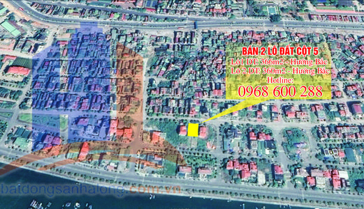 Bán 2 Lô Đất Biệt Thự  Khu Đô Thị Cột 5 Hạ Long - Quảng Ninh