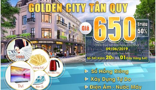 Nhận Giữ Chỗ Dự Án Golden City Củ Chi