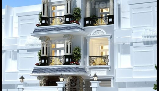 Nhà 2 Lầu 1 Trệt - 2 Mặt Tiền Thành Phố Thủ Dầu Một Bình Dương