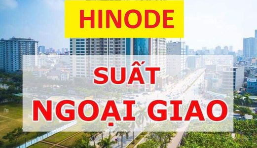 Hàng Ngoại Giao Quan Hệ Lô Căn Góc Dự Án Hinode Tòa Sachi, Giá Tốt Hơn Chủ đầu tư