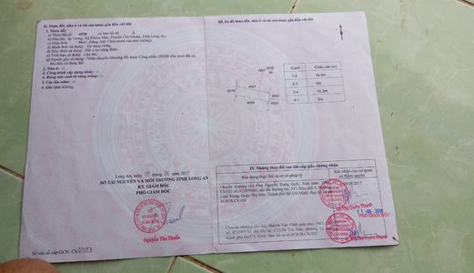 Bán 96M2 Toàn Thổ Cư Huyện Cần Giuộc Long An