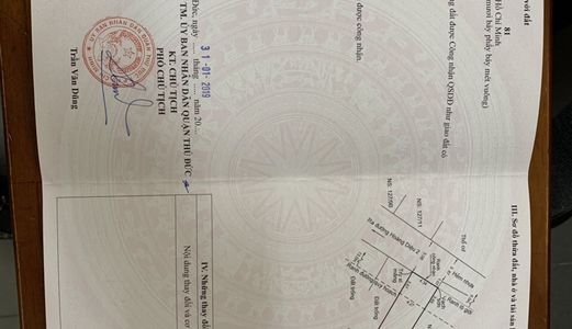 Bán Đất Nền Mt Hoàng Diệu 2, Thủ Đức Sổ Hồng Full Thổ Cư Diện Tích 87,7 M2 Giá . . . .