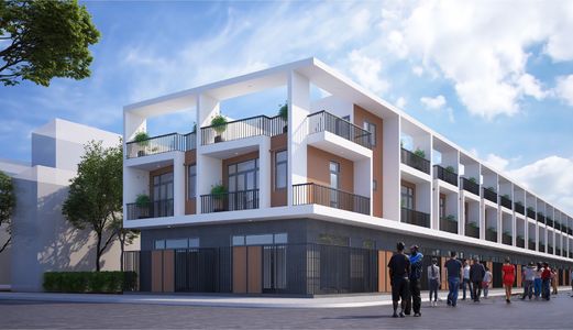Bán Nhà Ngay Trung Tâm Long Hồ 1 Trệt 2 Lầu Chỉ Với 525 Triệu