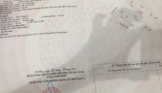 Bán Nhà 2 Tầng 2 Mặt Kiệt Kiệt Oto Lê Đình Kỵ Vị Trí Quá Đẹp Dọn Ngay Vào Ở 