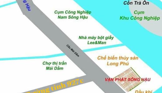 Khu Dân Cư Vạn Phát Nam Sông Hậu - Mái Dầm