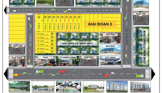 Dự Án Khu Dân Cư Hoa Khải New Land 1 Đức Hòa Long An