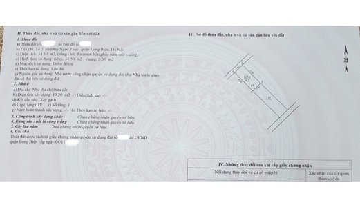 Bán Đất Tặng Nhà 2 Tầng Mặt Ngõ Thông 2M Giá Tốt, Sổ Đỏ 34.5M Vị Trí Rất Đẹp Hót