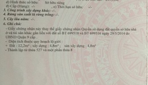 Bán Mặt Tiền Đường Song Hành - Quận 9, Tp Hồ Chí Minh