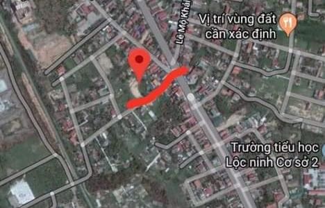 Bán Đất Đường Nguyễn Quốc Trinh, Lộc Ninh, Đồng Hới. Giá Chỉ 464 Tr.
