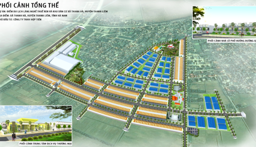 Mua Đất An Cư - Đầu Tư Sinh Lời - Kđt Thanh Hà Hà Nam. Lh: 0915319398