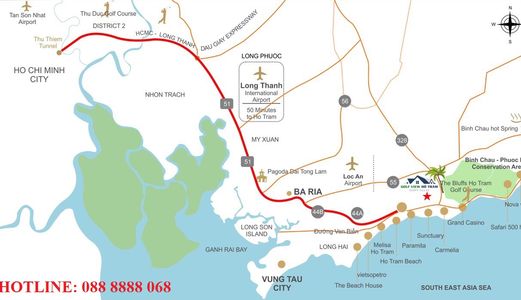 Biệt Thự Villa Hồ Tràm, Đã Lên Thổ Cư, Phân Lô Từng Nền, Là Dự Án Duy Nhất Có Sổ