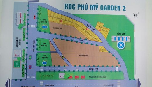 Hot Hot Hot Đón Đầu Kdc Phú Mỹ Garden , Đối Diện Cảng Cái Mép Giá Ưu Đãi