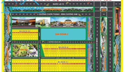 Bán Đất Khu Dân Cư Becamex Chơn Thành 