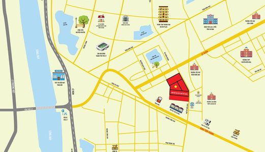 Chính Chủ Cần Bán Gấp Đất Mặt Đường Lê Duẩn(42M), Phủ Lý. Diện Tích: 344,4M2. Giá 19Tr/m