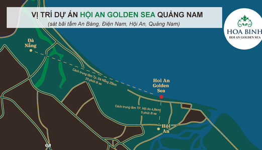 Chính Thức Nhận Cọc Giữ Chỗ Dự Án 7* Dát Vàng Hội An Golden Sea