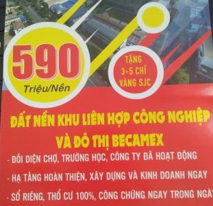 Đất Tái Định Cư  Becamex