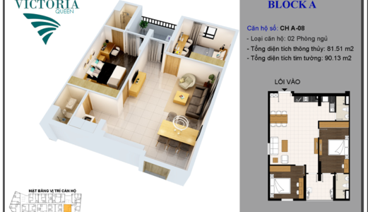 Căn Hộ Cao Cấp Victoria Queen Công Nghệ Xanh Đầu Tiên Tại Sài Gòn