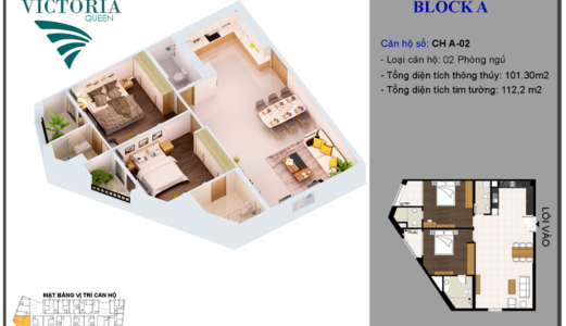 Căn Hộ Cao Cấp Victoria Queen Công Nghệ Xanh Đầu Tiên Tại Sài Gòn