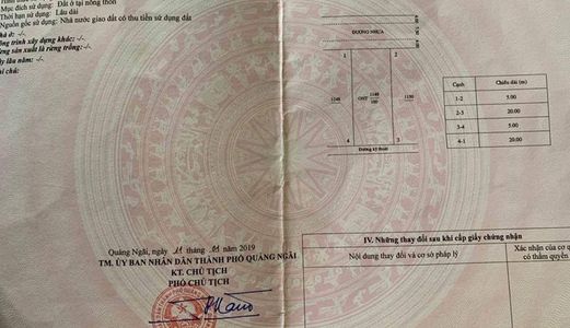 Do Cần Tiền Nên Bán Gấp Đất Chuẩn Bị Xây Nhà 