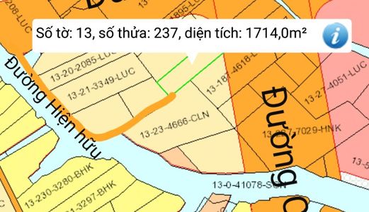 Bán Lô Đất Diện Tích 1714M2 Mặt Tiền Đường Cát Lái Xã Phước Khánh, Nhơn Trạch! Gía Cực Rẻ!