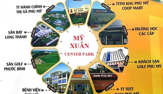 Bán Đất Sổ Đỏ, Mặt Tiền Đường Tập Đoàn 7, Giáp Kcn Mỹ Xuân, Shr. Lh: 0868526800 ( Việt )