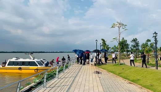 King Bay Đất Nền Biệt Thử 3 Mặt Giáp Sông