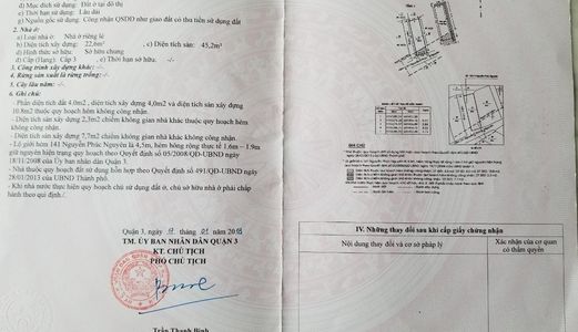 Cần Bán 141/10 Nguyễn Phúc Nguyên, P10, Q3,tphcm