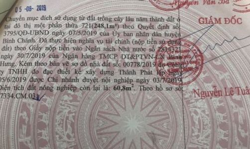 Cần Tiền Bán Đất Mặt Tiền Đường Lô 2, Lê Minh Xuân, Bình Chánh Sổ Riêng Từ 900Tr/nền, 0902680537