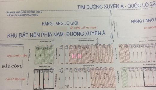 Bán Đất Thổ Cư Bến Cầu Quốc Lộ 22 Gần Cửa Khẩu Mộc Bài Tây Ninh
