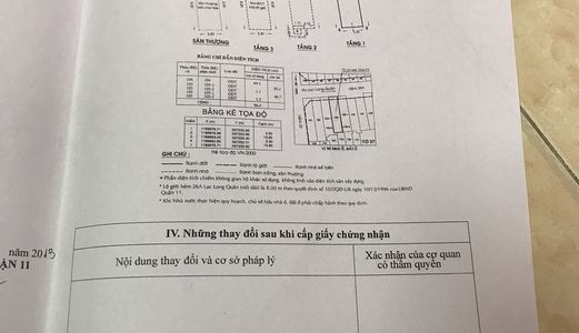 Bán Nhà Hẻm Xe Hơi Lạc Long Quân Quận 11 ,3 Lầu.Ngay Chợ Bình Thới Giá 6.5 Tỷ