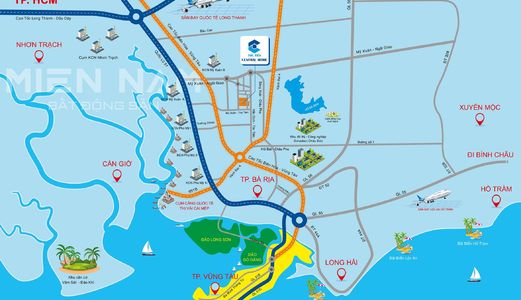 Bán Đất Nền Chỉ 6Tr/m2 Phường Hắc Dịch Thị Xã Phú Mỹ Br-Vt. Shr, Công Chứng Sang Tên Ngay