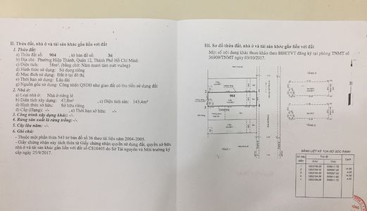 Bán Nhà Quận 12 Đường Nguyễn Ảnh Thủ
