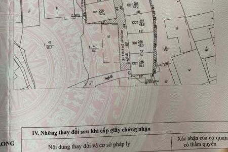 Bán Ô Số 6 Chợ Vườn Đào-Bãi Cháy,Hạ Long. Dt:46.1M2,Mt:6.5M Giá Rẻ !!!